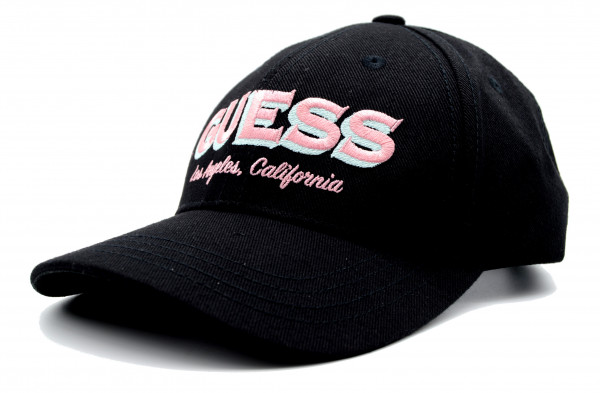 GUESS - Baseball Cap mit Logo Schwarz