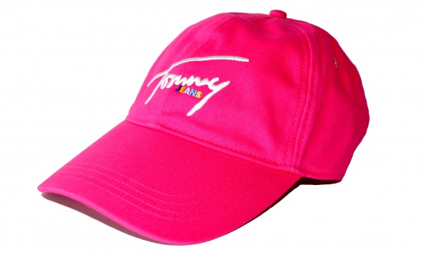 TOMMY JEANS - Baseball Cap TJW Signature Pink